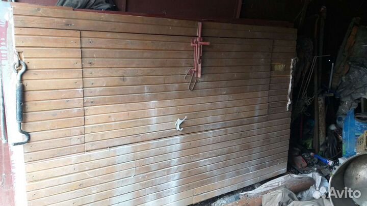 Ворота гаражные металлические бу