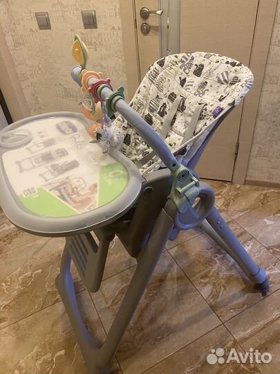 Стульчик для кормления chicco polly magic relax