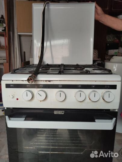 Газовая плита с электрической духовкой