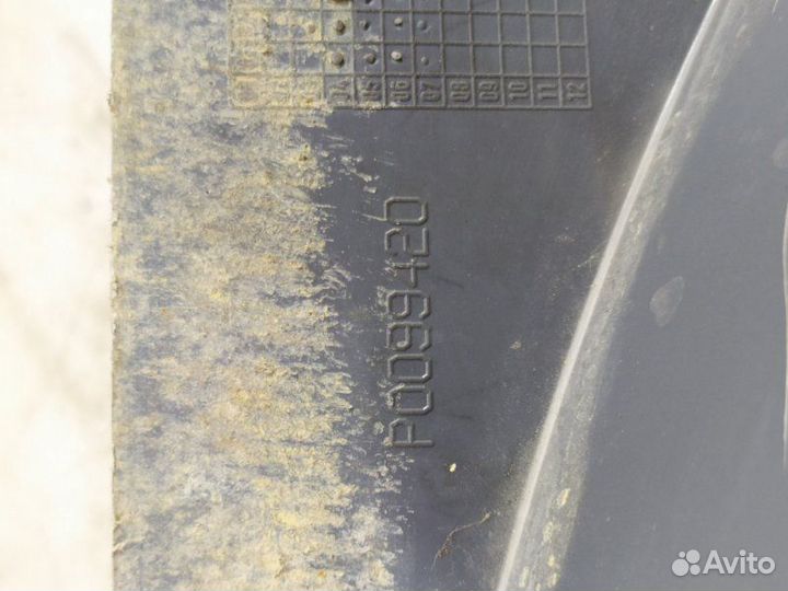 Накладка на порог салона левая Mercedes Vito W639