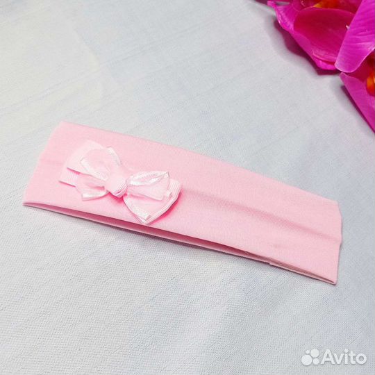 Повязочки на голову для малышек