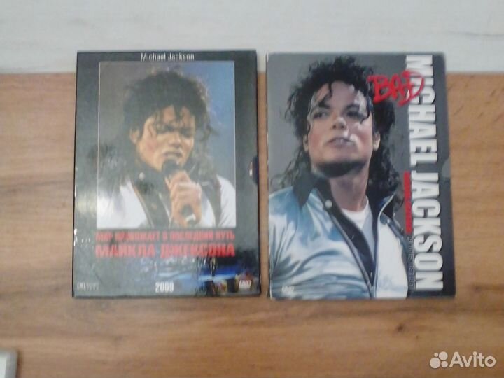 5 видео дисков Майкл Джексон