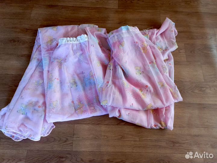 Тюль для комнаты девочки