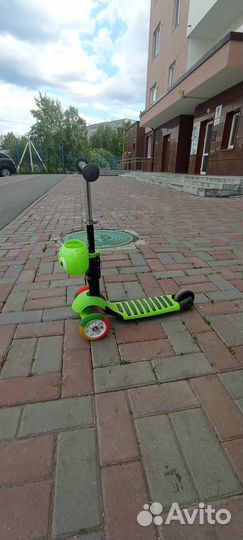 Самокат детский 3 х колёсный, Бу