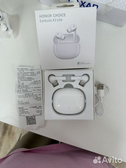 Беспроводные наушники honor choice