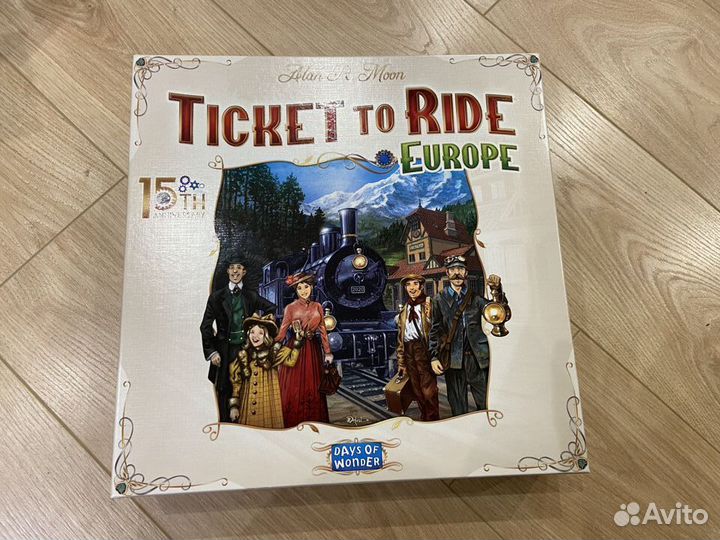 Настольная игра Ticket to Ride: Europe