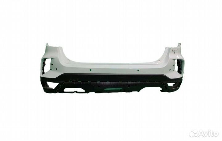 Бампер задний киа рио Kia Rio 4 с 2020 белый PGU