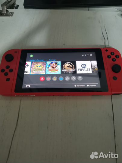 Nintendo switch rev2 прошитая 128gb