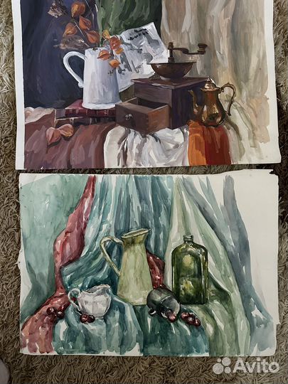 Картины гуашью 30х40