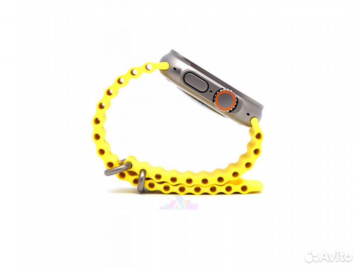 Watch Ultra 49 мм Titanium Case with Yellow Ocean