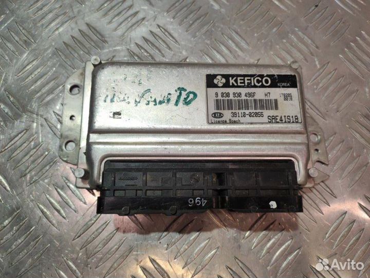 Блок управления двигателем Kia Picanto 1 1.1 G4HG