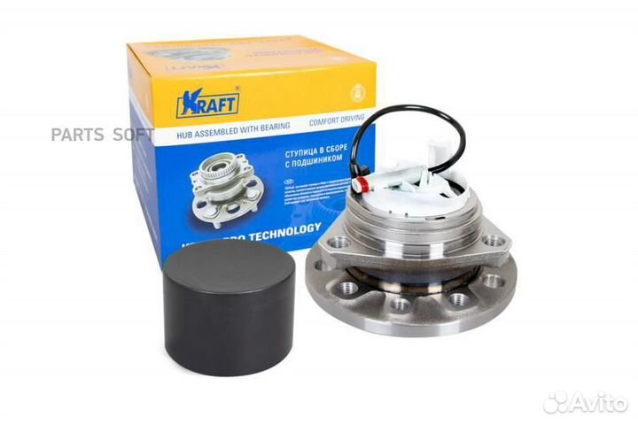 Kraft KT100621 Ступица в сборе передняя Opel Astra H (04) oberkraft
