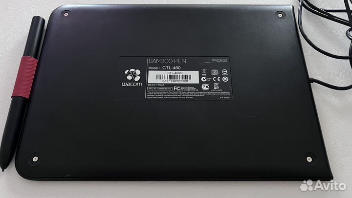 Графический планшет bamboo wacom ctl-460