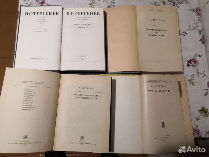 И.С. Тургенев книги