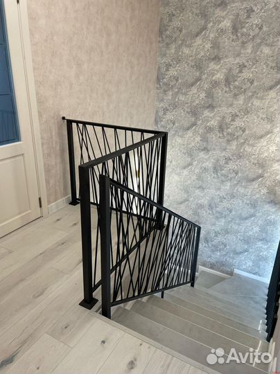 Перила в стиле лофт