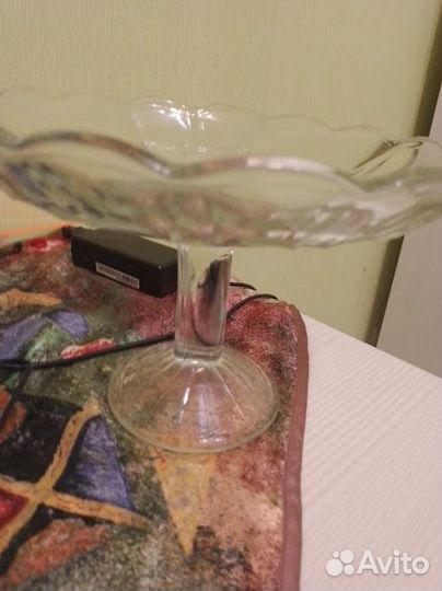 Фруктовница на ножке СССР