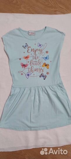 Вещи для девочки пакетом 116-122