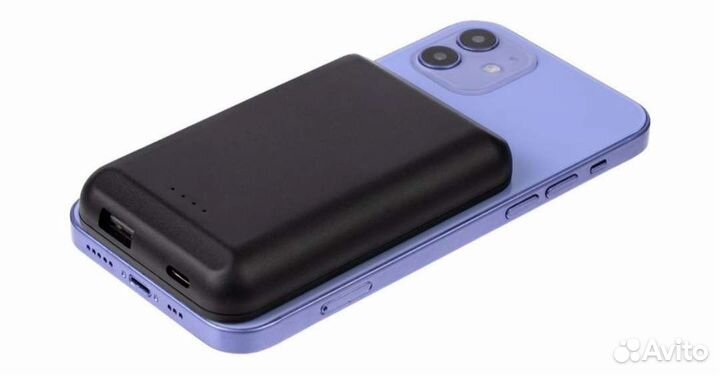 Power bank+беспроводная зарядка