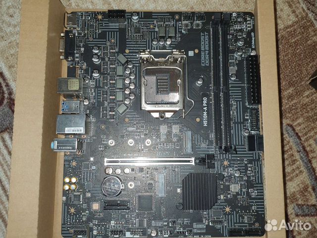 Материнская плата msi H510M-A PRO купить в Москве | Электроника | Авито