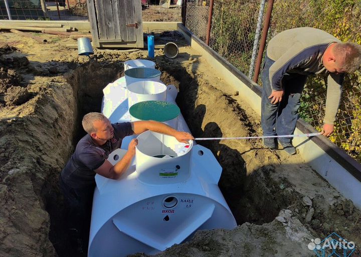 Септик с высокой степенью очистки