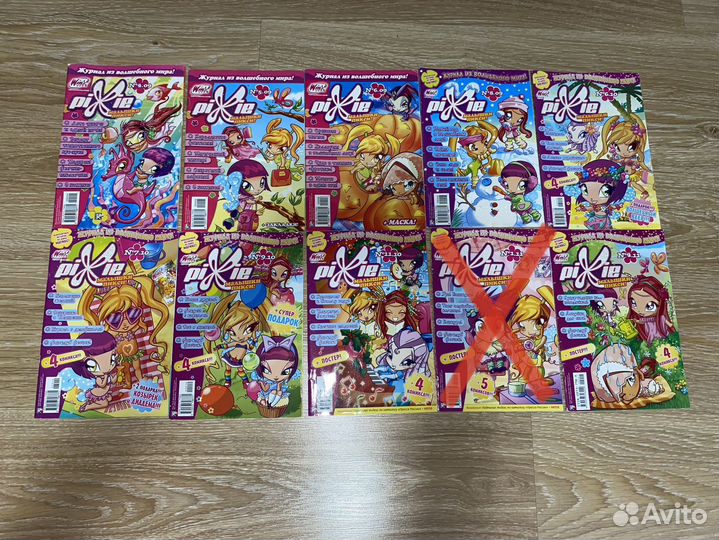 Журналы книги winx винкс