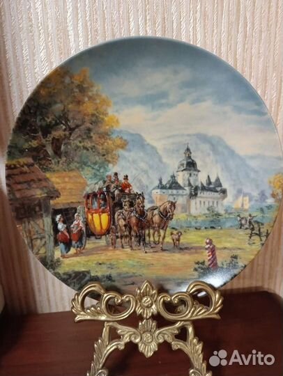 Тарелка настенная Furstenberg