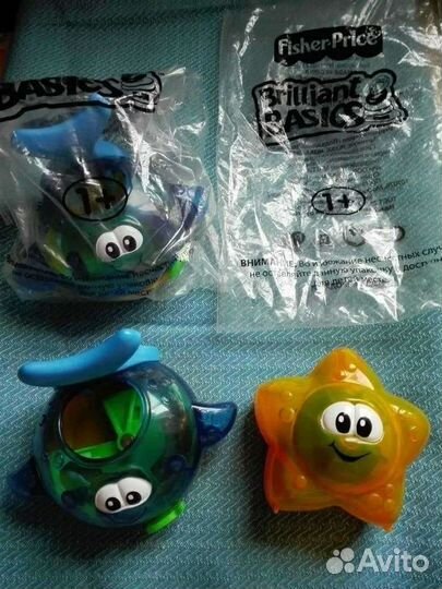 Игрушки для ванной новые