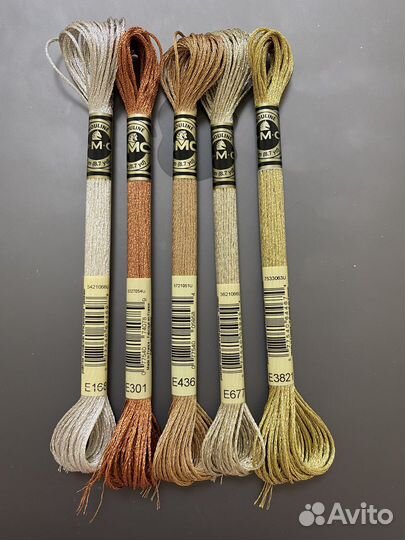 Мулине DMC металлик