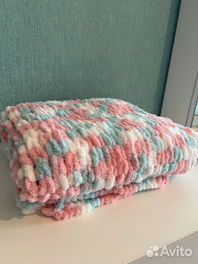 Плед детский плюшевый