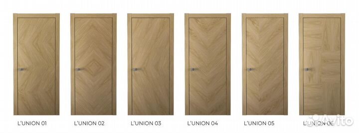 Шпонированные двери