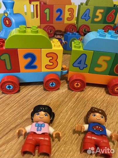 Lego duplo поезд