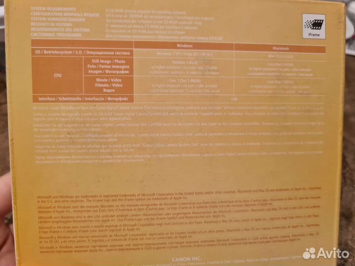 Фотоаппарат canon PowerShot A810