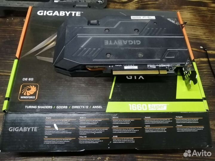 Видеокарта gtx 1660 super