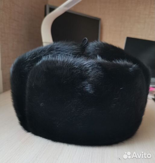 Норковая шапка мужская 60 размер