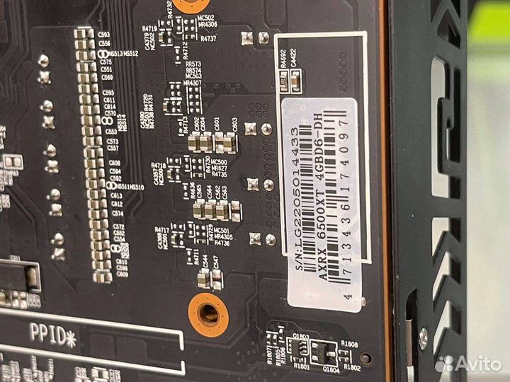 Видеокарта Powercolor RX 6500XT 4Gb