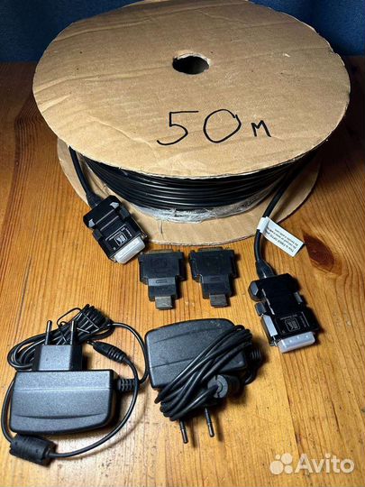 Оптоволоконный кабель dvi-dvi