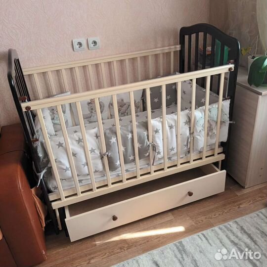 Кровать детская качалка