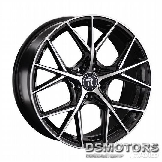 Диски Audi B321 8/18 5x112 ET30 d66.6 BKF