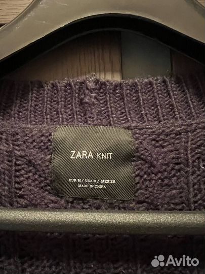 Вязанный кардиган zara