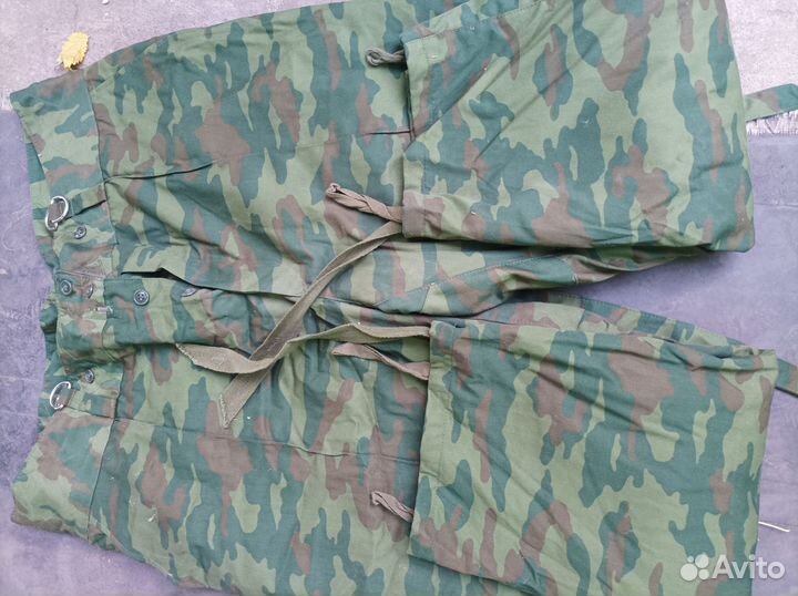 Штаны ватные, защитные