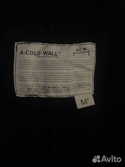 Зип худи A cold wall оригинал