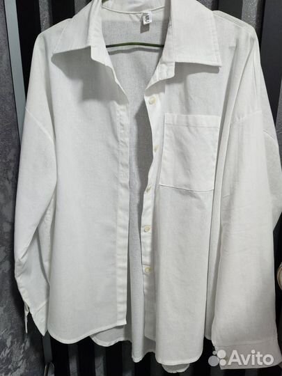 Рубашка женская лен 44-48