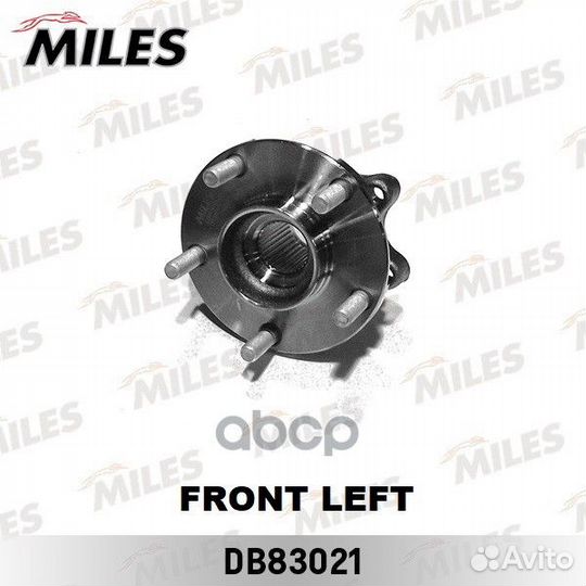 Ступица колеса передняя левая/правая с подшипником