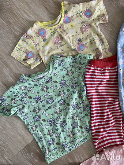 Вещи пакетом на девочку 74 80 86