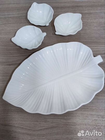 Тарелка /Блюдо/ сервировочная и Креманки/Соусники