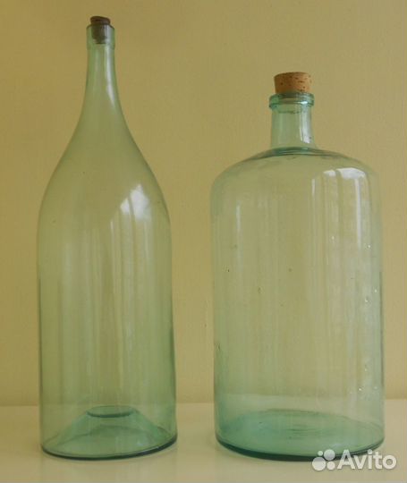 Бутыль четверть 3-4 литра