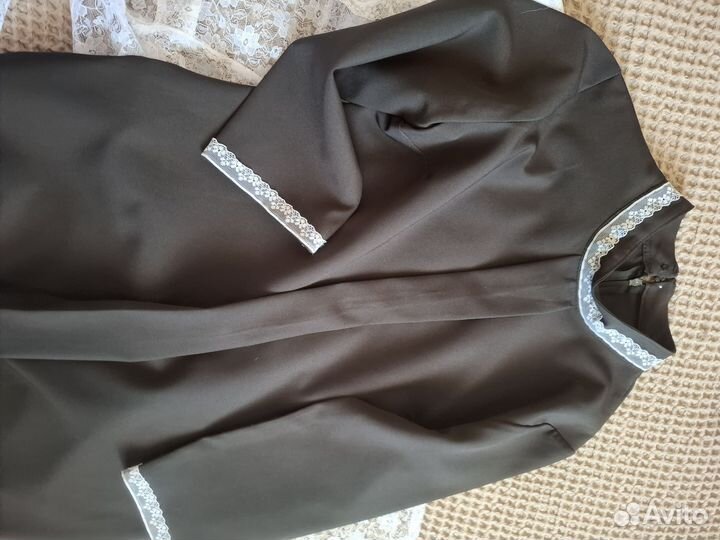 Школьное платье и фартук