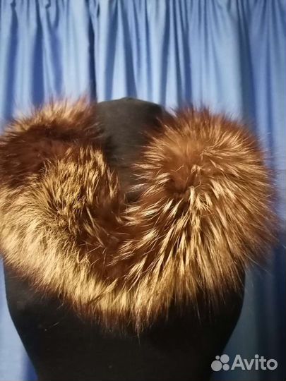 Воротник из чернобурки