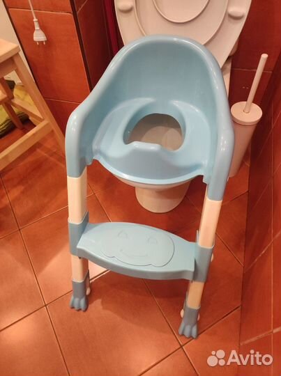 Сидушка на унитаз со ступенькой