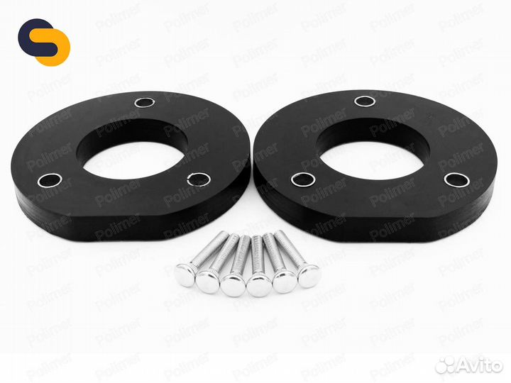 85-15-009/20 - Проставки увеличения клиренса передних стоек vauxhall - полиуретан 20 мм